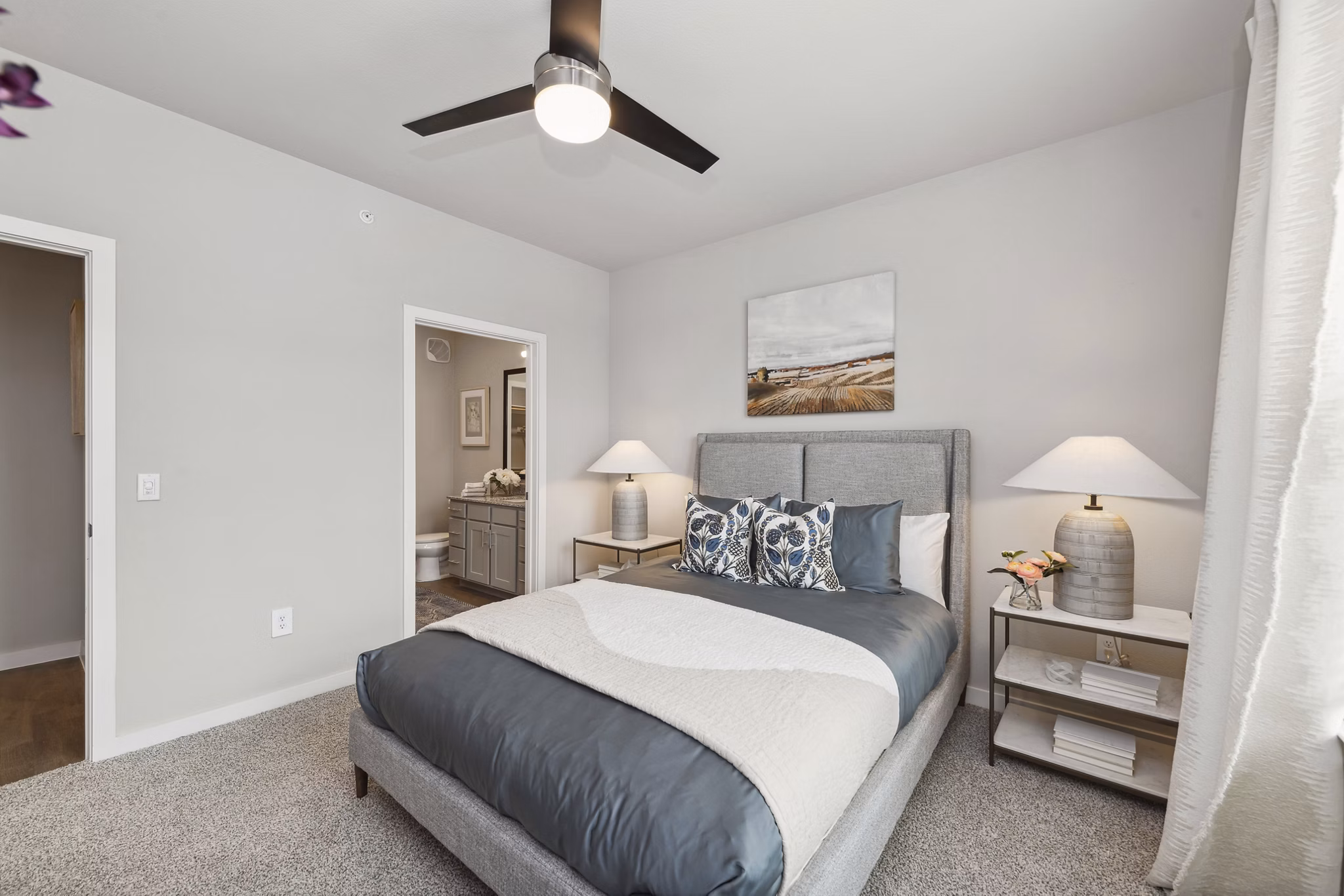 bedroom at Ascend at McKinney North Apartments