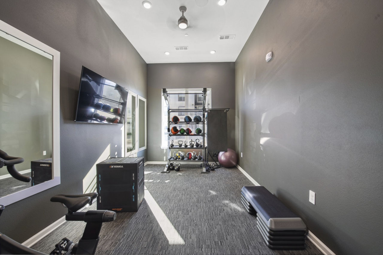 Gym at Ascend At Mckinney North (3 of 3)