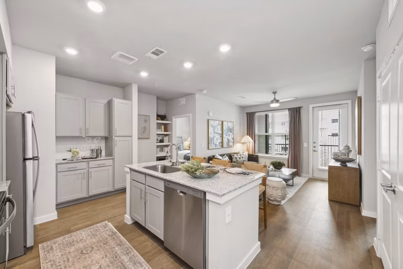 kitchen at Ascend at McKinney North Apartments