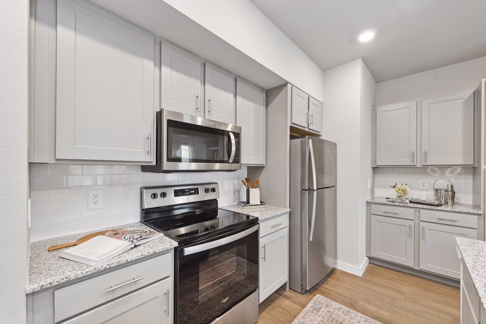 kitchen at Ascend at McKinney North Apartments