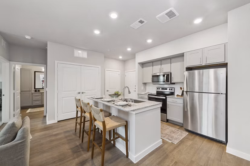 kitchen at Ascend at McKinney North Apartments
