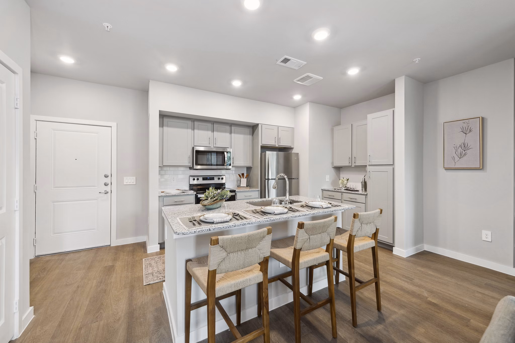 kitchen at Ascend at McKinney North Apartments