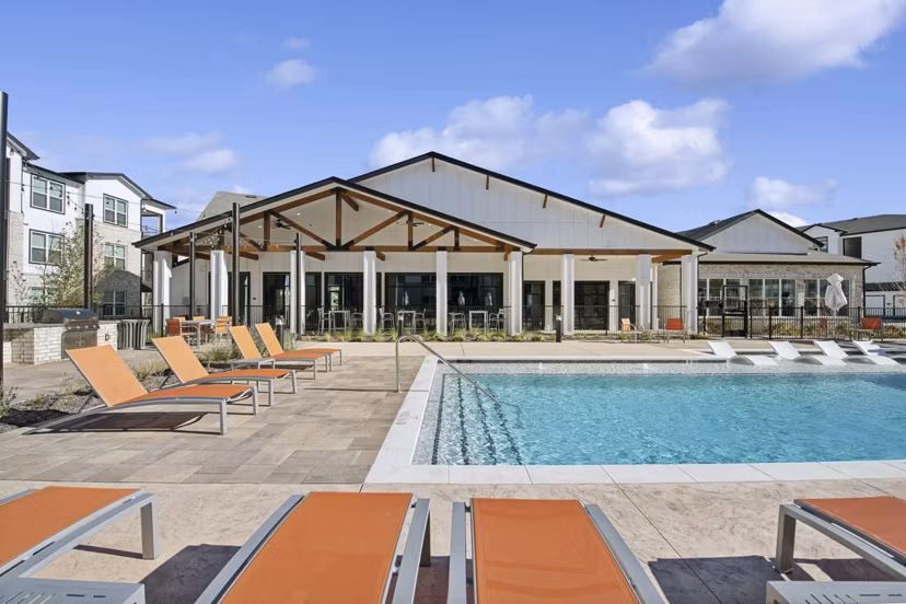 pool at Ascend at McKinney North Apartments