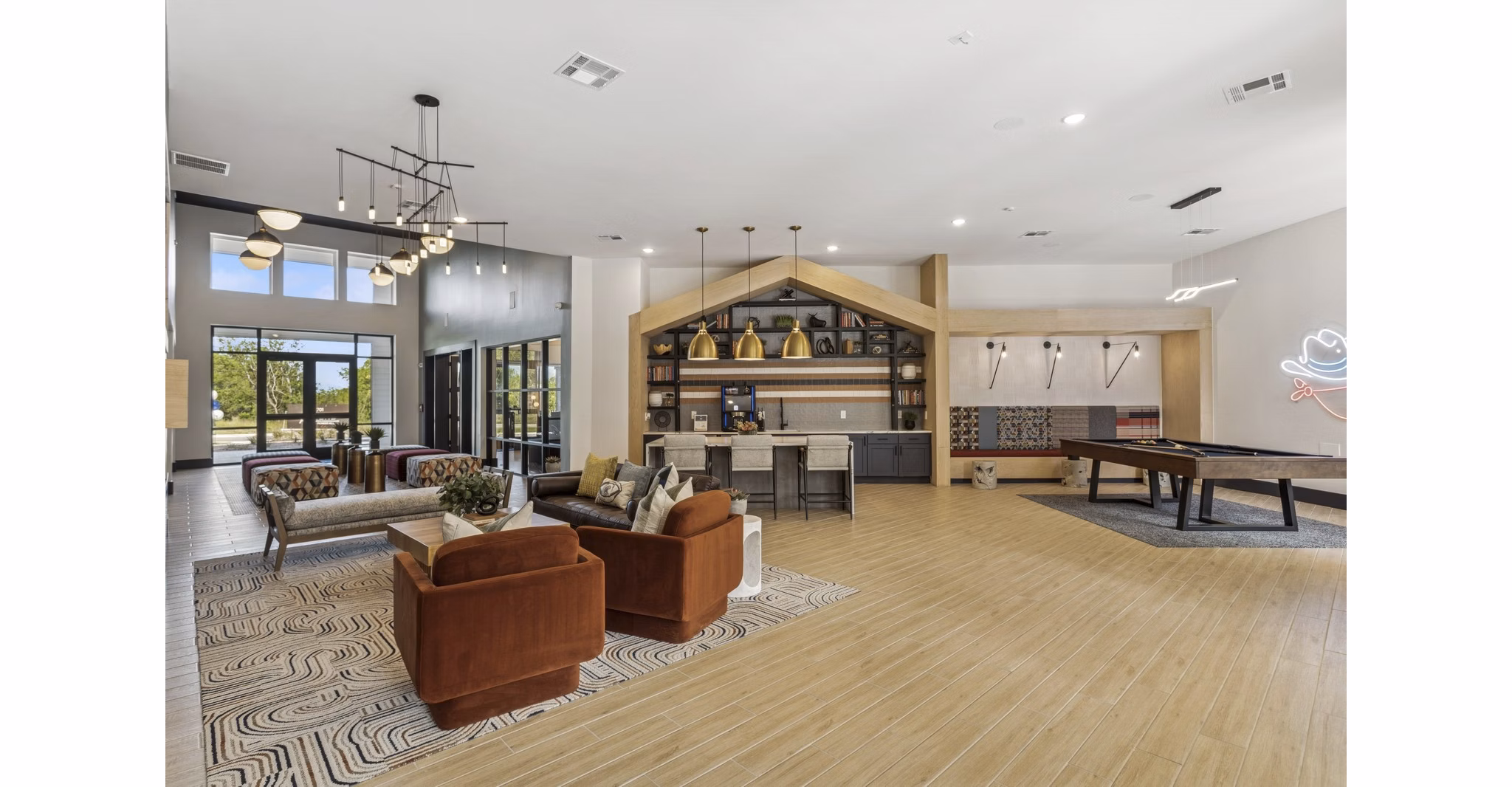clubhouse at Ascend at Pioneer Hill Apartments
