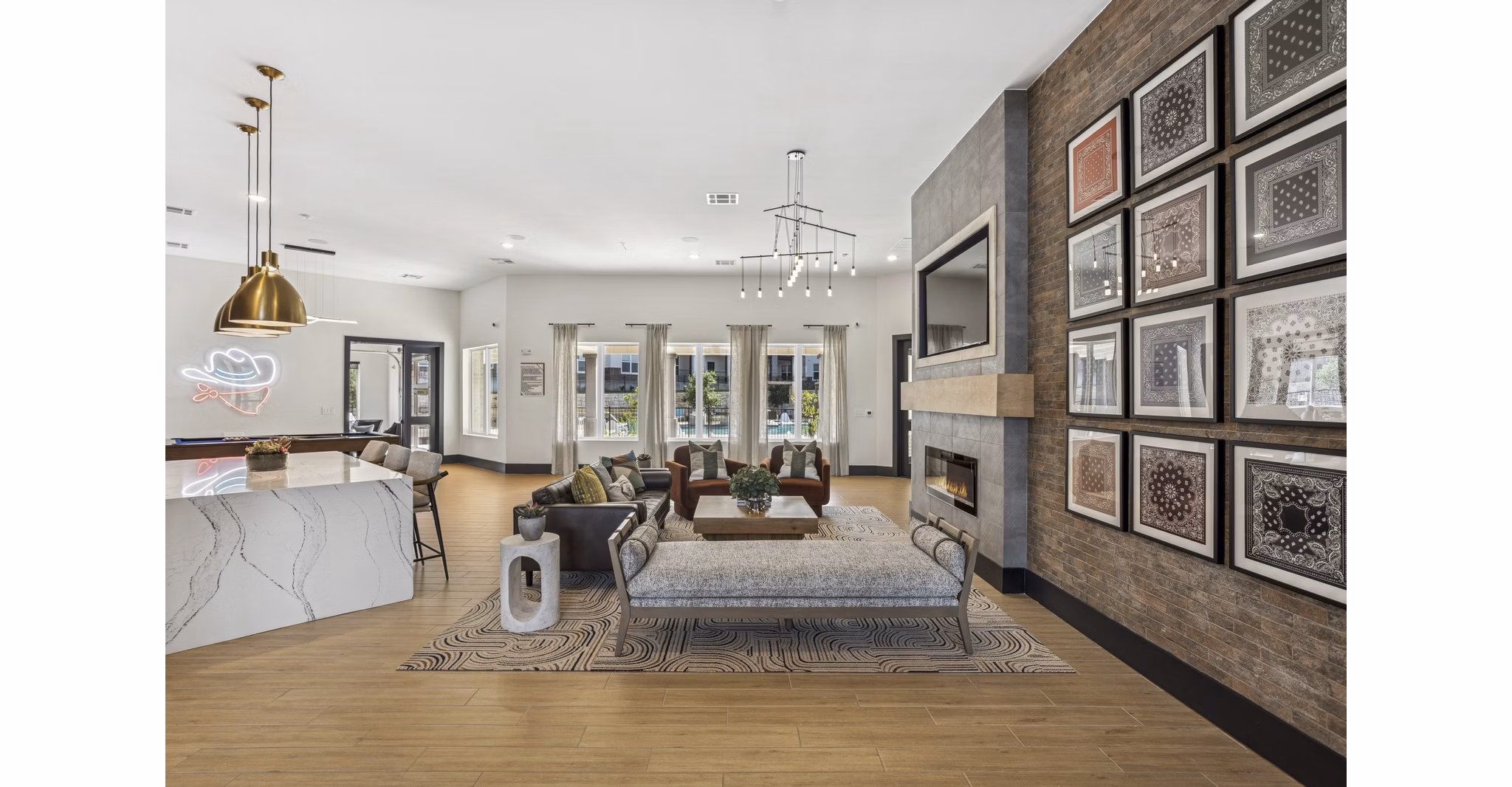 clubhouse at Ascend at Pioneer Hill Apartments