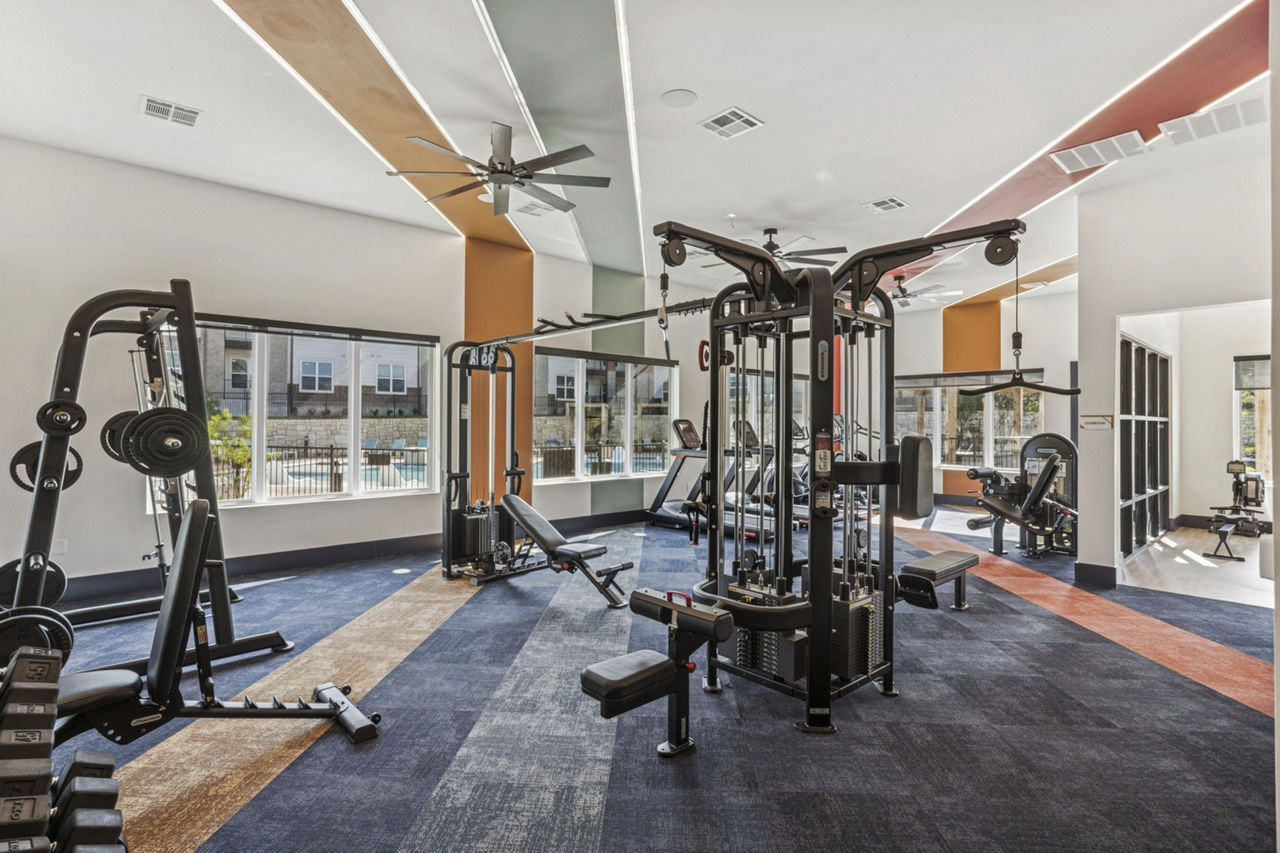Gym at Ascend At Pioneer Hill