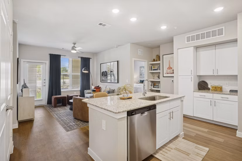 kitchen at Ascend at Pioneer Hill Apartments