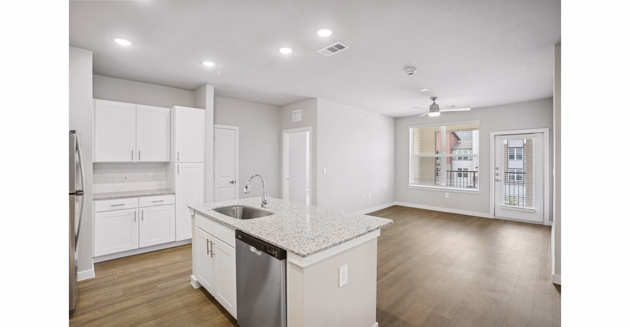 kitchen at Ascend at Pioneer Hill Apartments