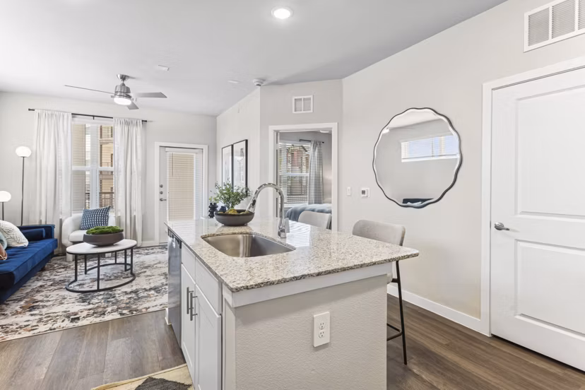 kitchen at Ascend at Pioneer Hill Apartments