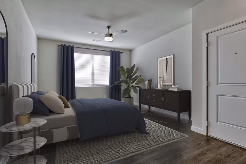 bedroom at Ascend on Potranco Apartments