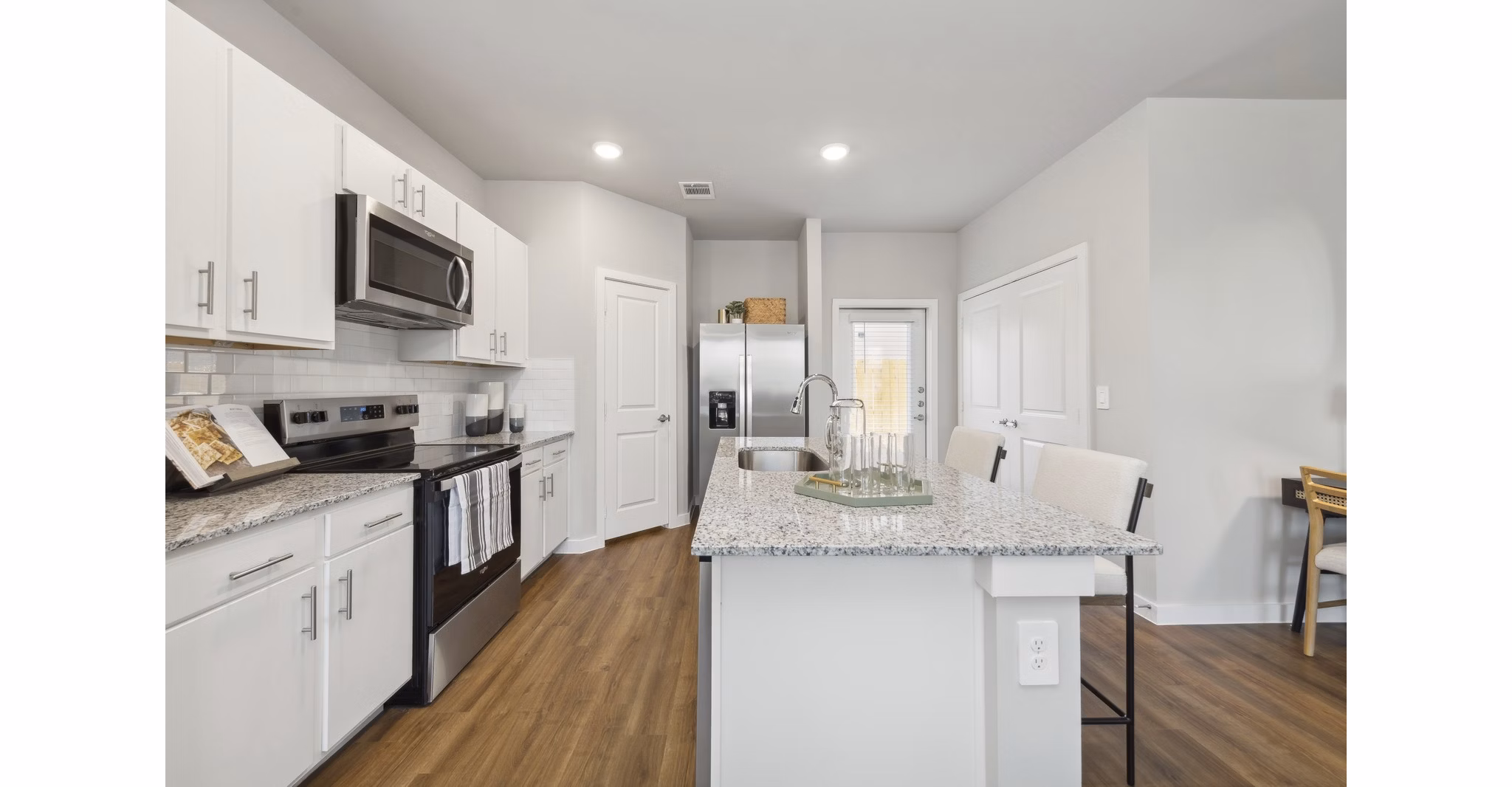 kitchen at Ascend on Potranco Apartments