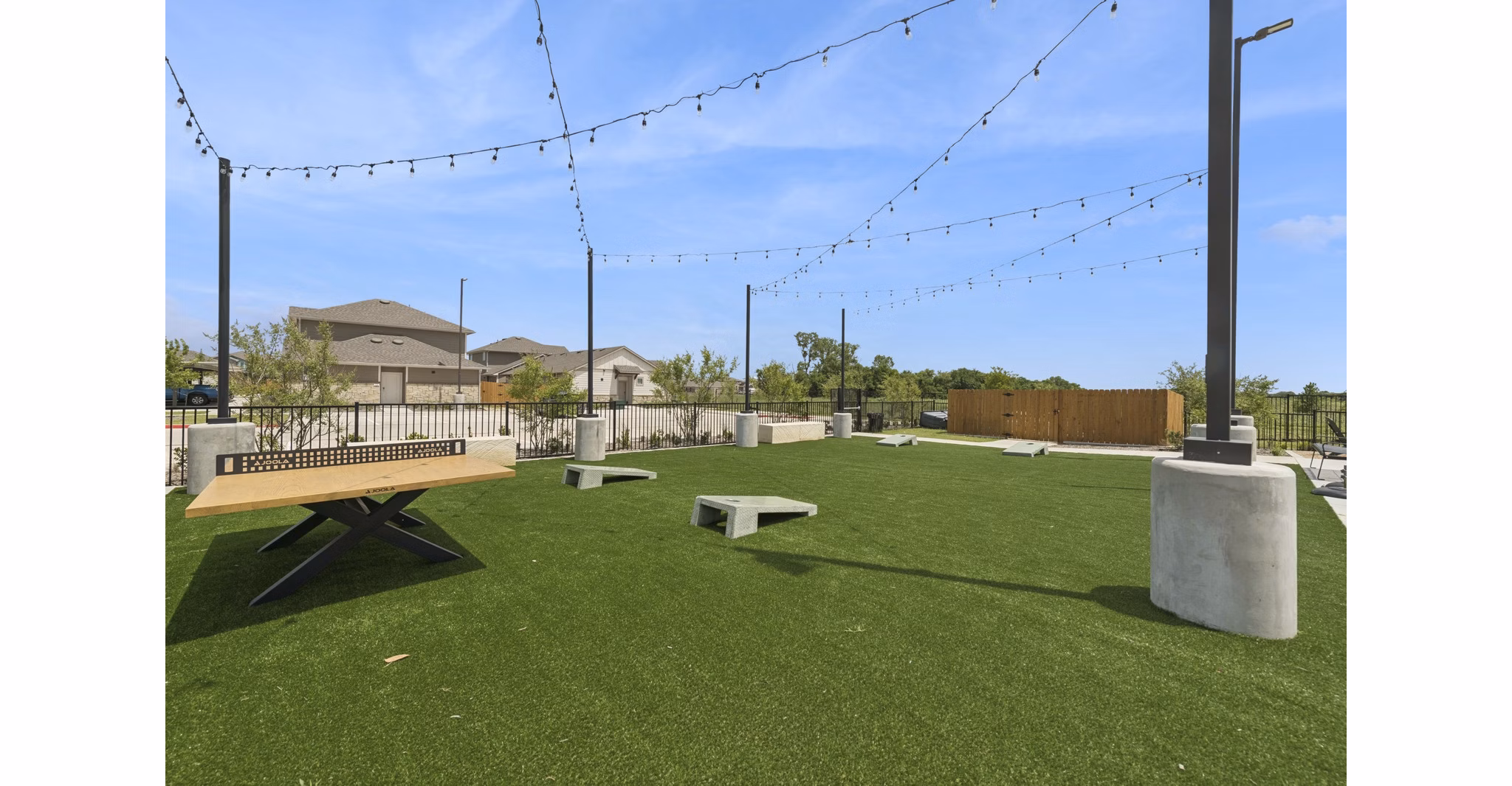 recreational area at Ascend on Potranco Apartments