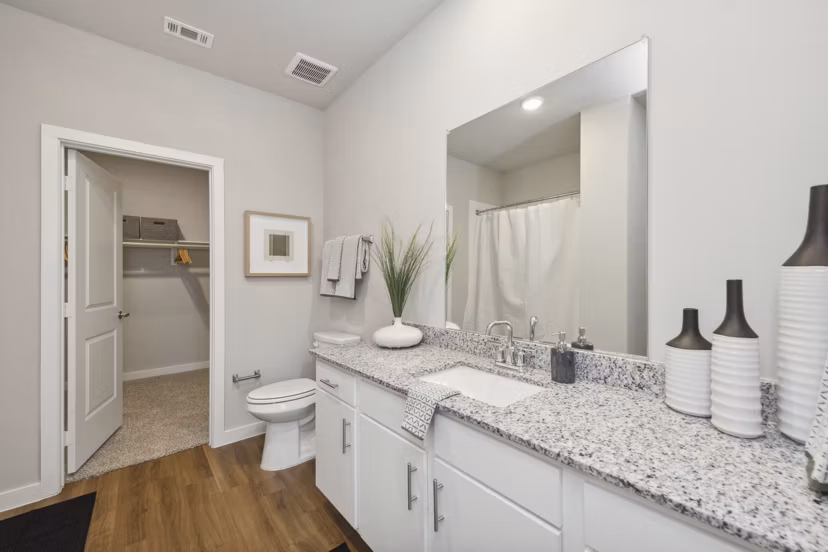 bathroom at Cottages at Lindsey Place Apartments
