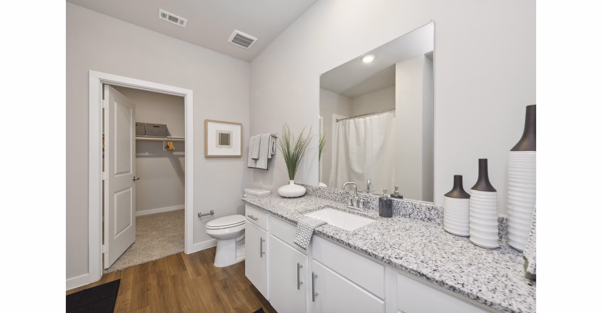 bathroom at Cottages at Lindsey Place Apartments