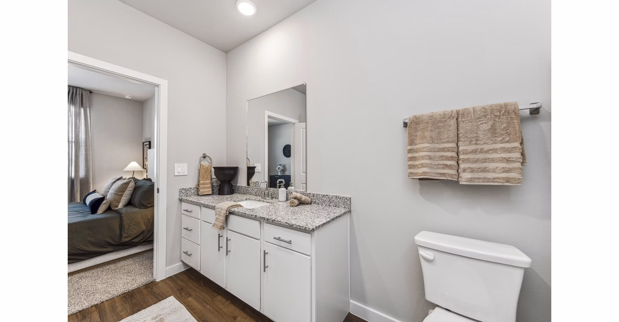 bathroom at Cottages at Lindsey Place Apartments