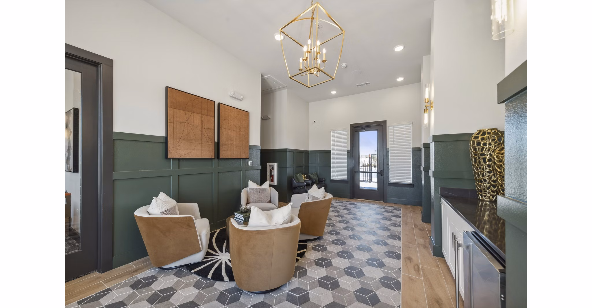 clubhouse at Cottages at Lindsey Place Apartments