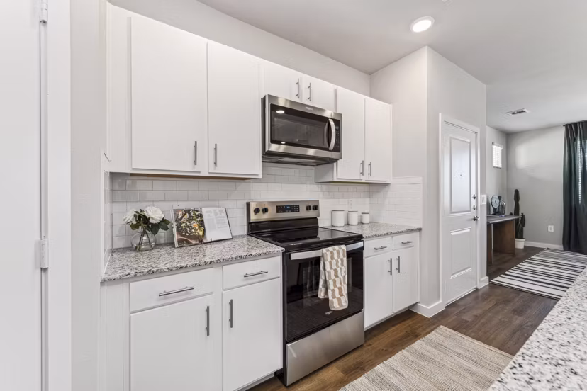 kitchen at Cottages at Lindsey Place Apartments