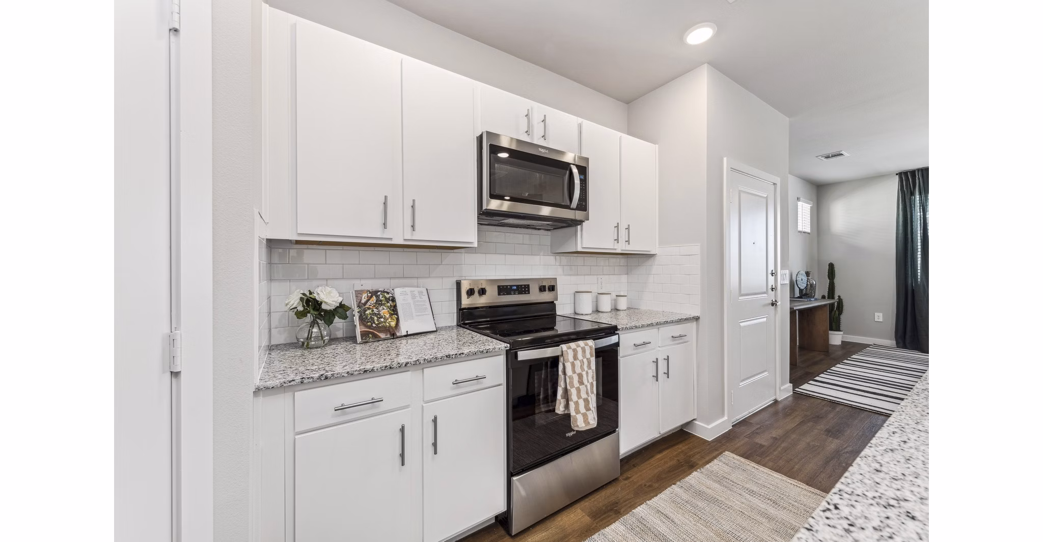 kitchen at Cottages at Lindsey Place Apartments