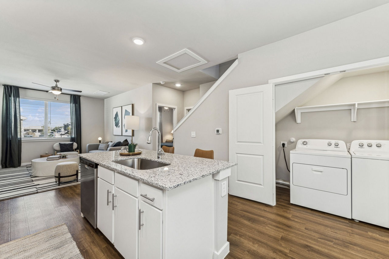 Laundry room at Cottages At Lindsey Place (1 of 2)