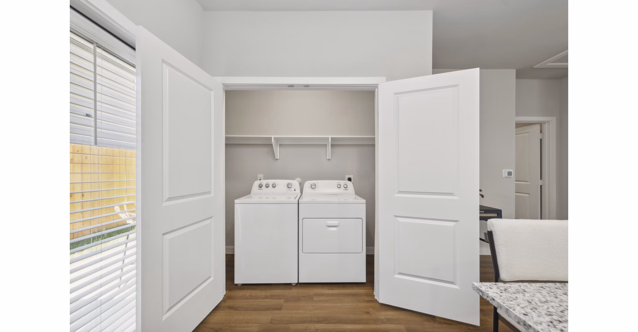 laundry room at Cottages at Lindsey Place Apartments