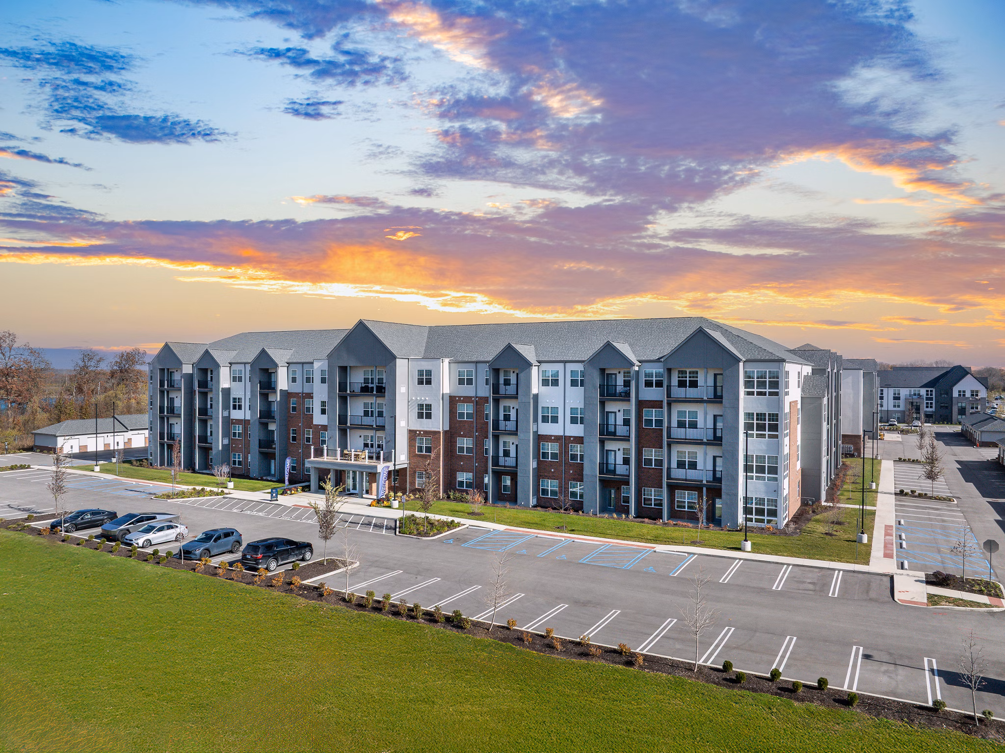 exterior at Vista Riverwest Apartments