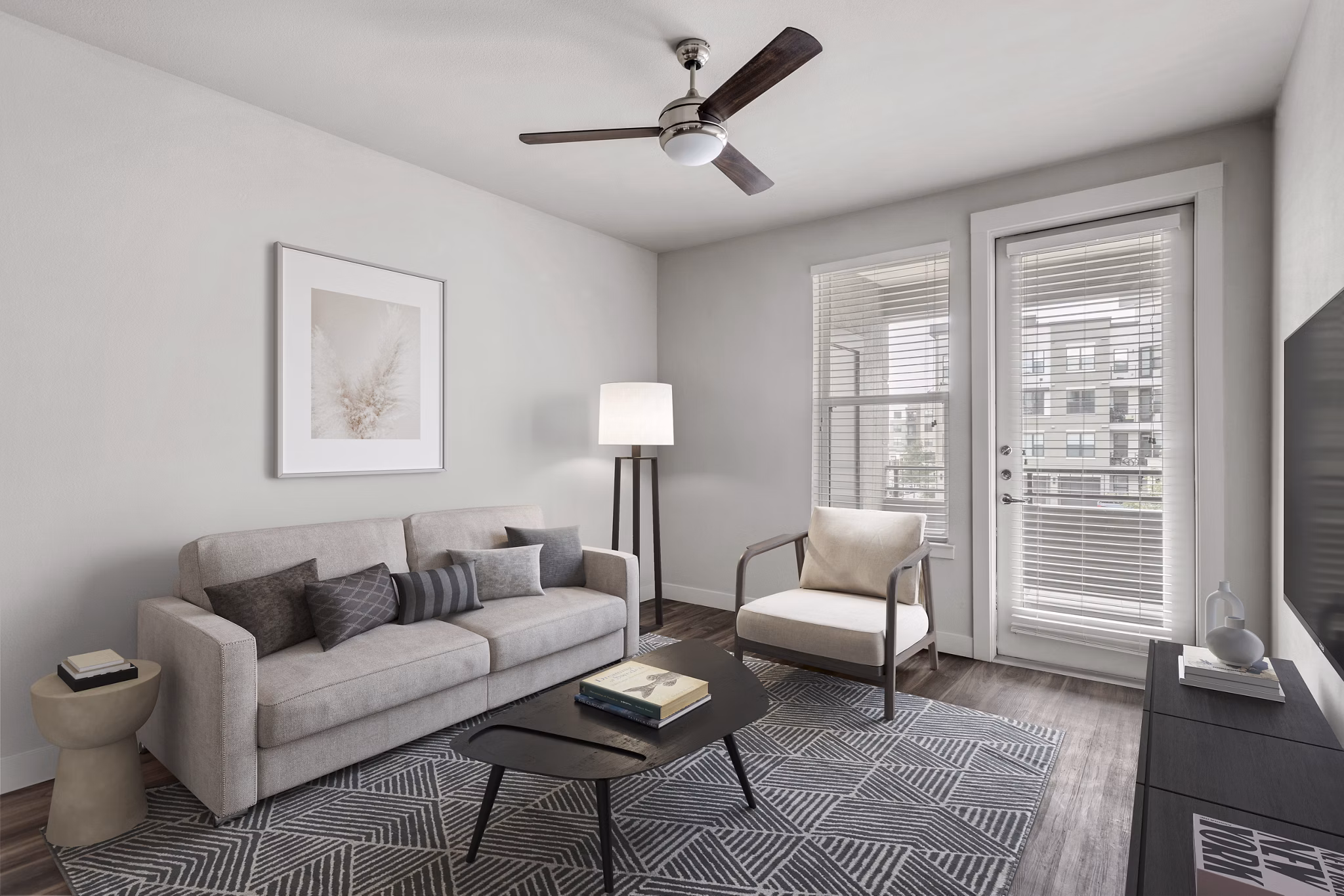 living room at Gateway Arvada Ridge Apartments