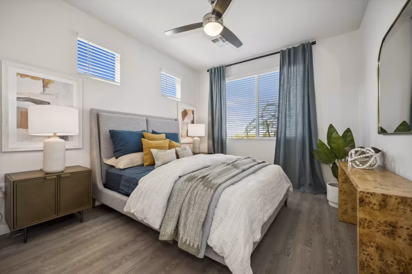 bedroom at Ascend at Longbow Highpoint Apartments