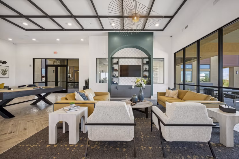 clubhouse at Ascend at Longbow Highpoint Apartments