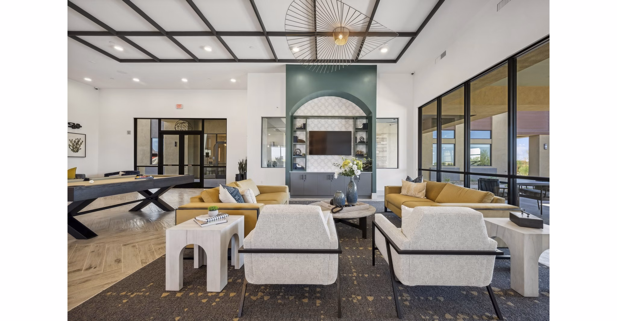 clubhouse at Ascend at Longbow Highpoint Apartments