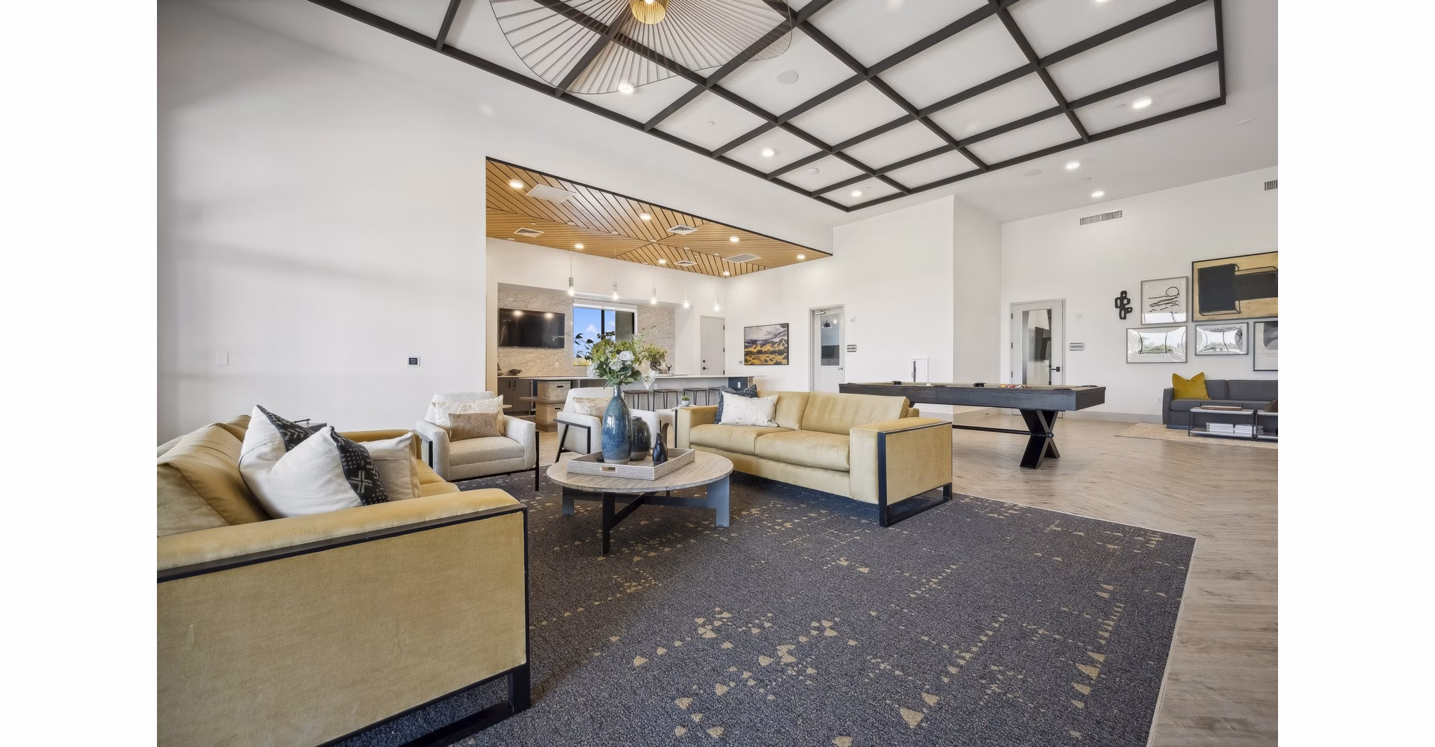 clubhouse at Ascend at Longbow Highpoint Apartments