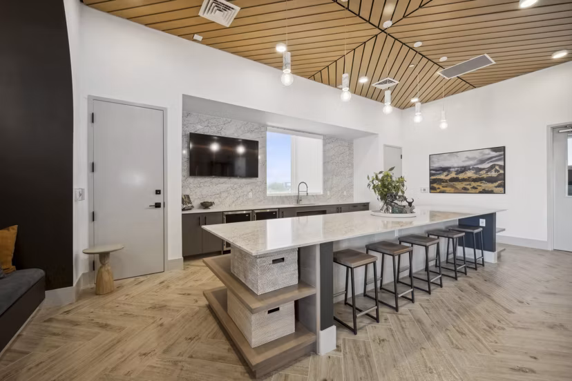 clubhouse at Ascend at Longbow Highpoint Apartments