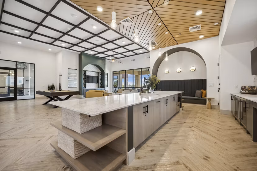 clubhouse at Ascend at Longbow Highpoint Apartments