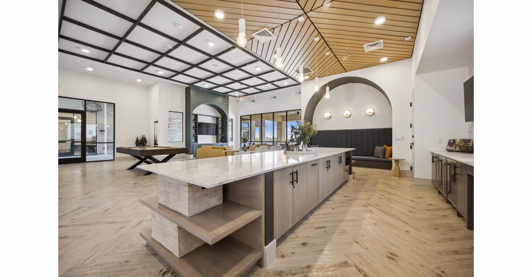 clubhouse at Ascend at Longbow Highpoint Apartments