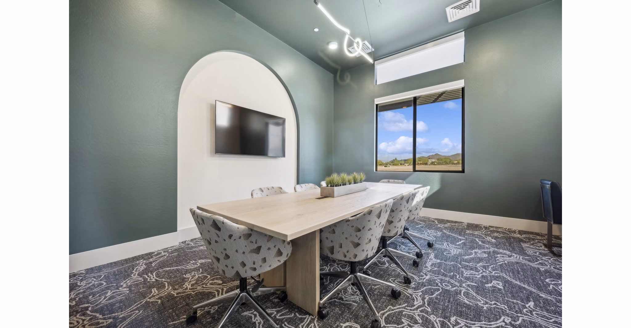 clubhouse at Ascend at Longbow Highpoint Apartments