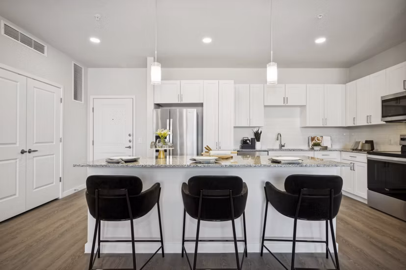 kitchen at Ascend at Longbow Highpoint Apartments