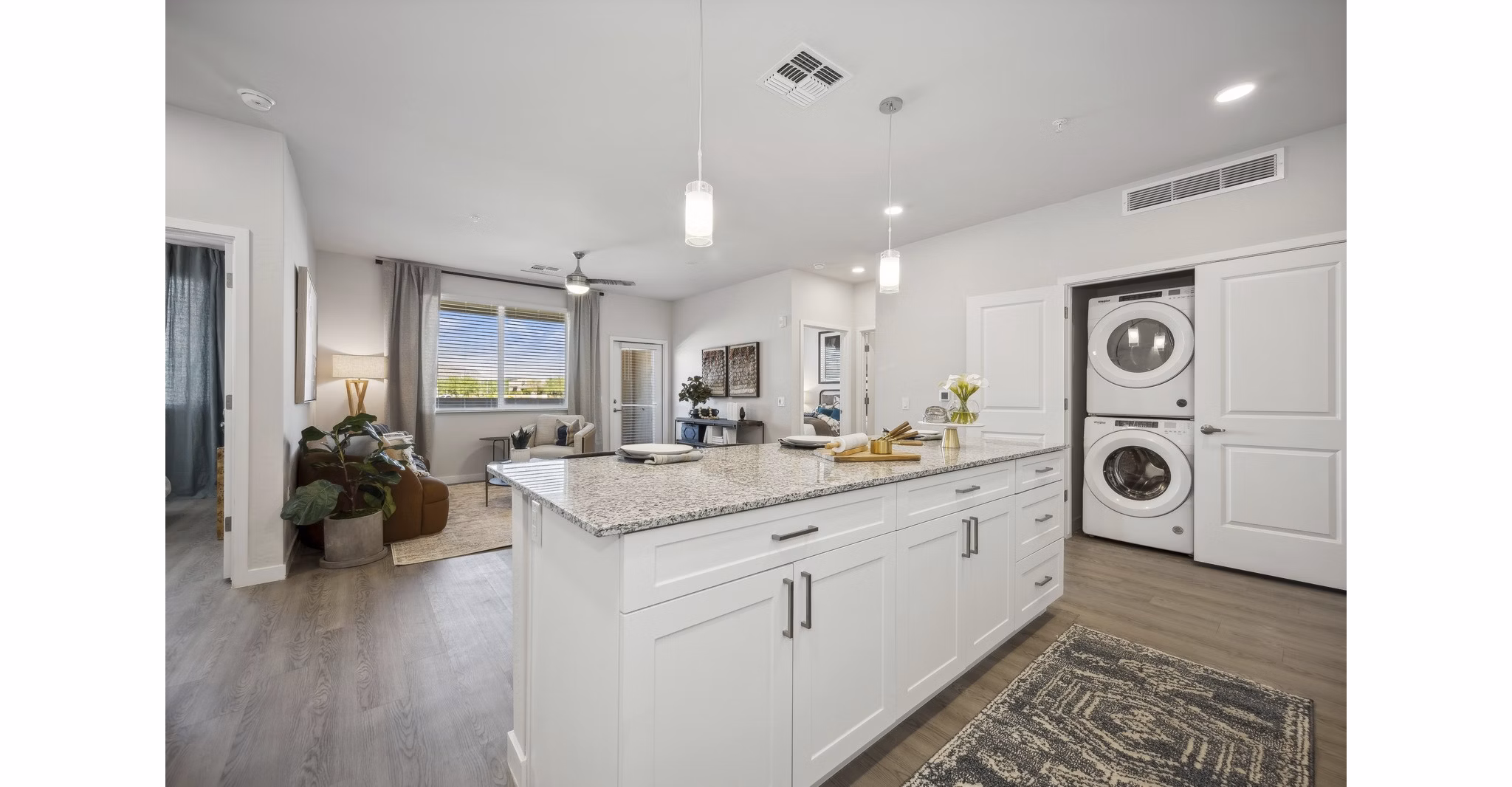 kitchen at Ascend at Longbow Highpoint Apartments