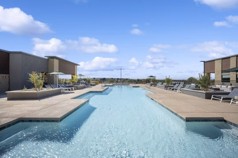 pool at Ascend at Longbow Highpoint Apartments