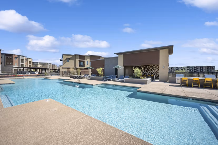 pool at Ascend at Longbow Highpoint Apartments