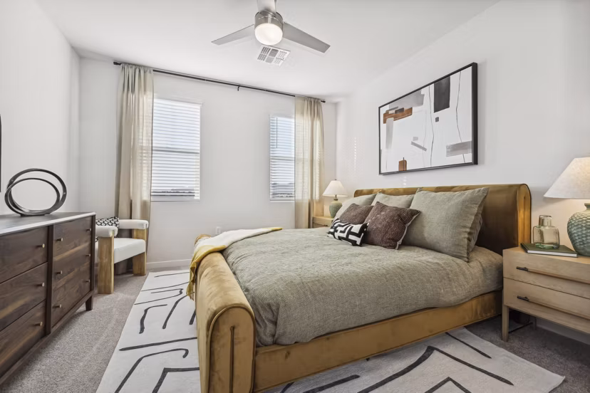 bedroom at Touchstone at South Mountain Apartments