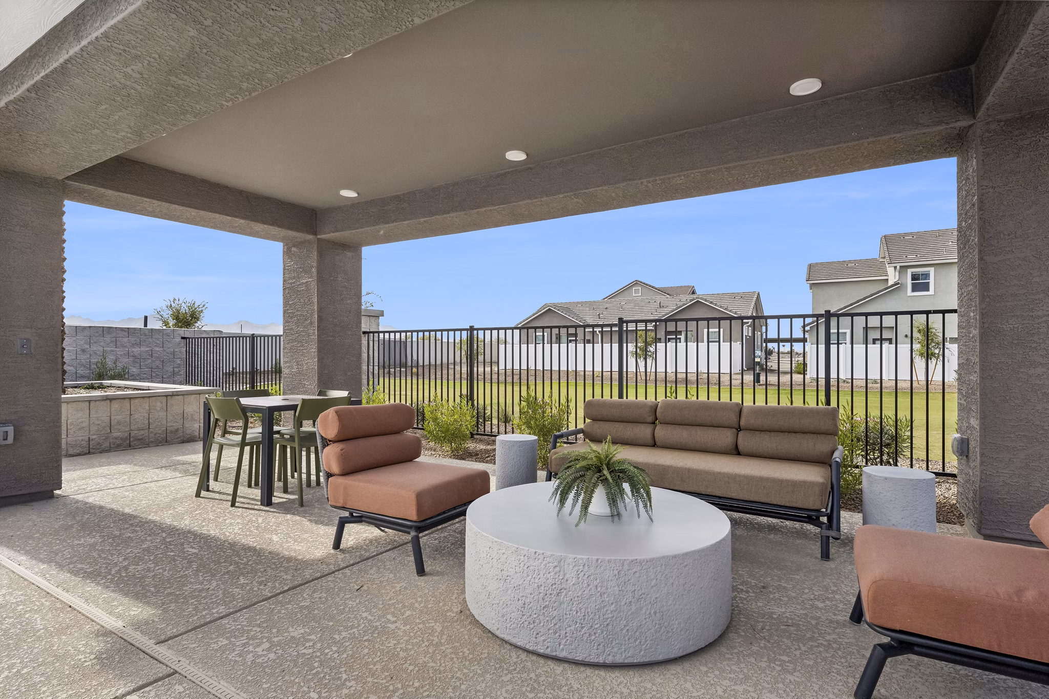 patio at Touchstone at South Mountain Apartments