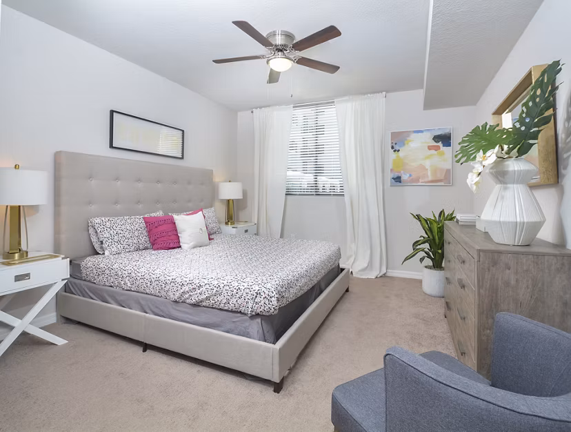 bedroom at District West Gables I Apartments 