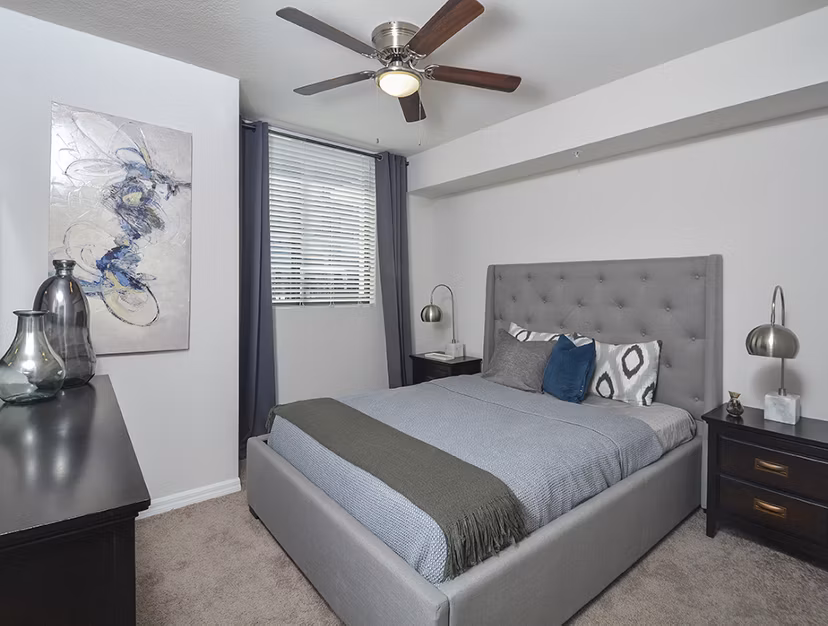 bedroom at District West Gables I Apartments 