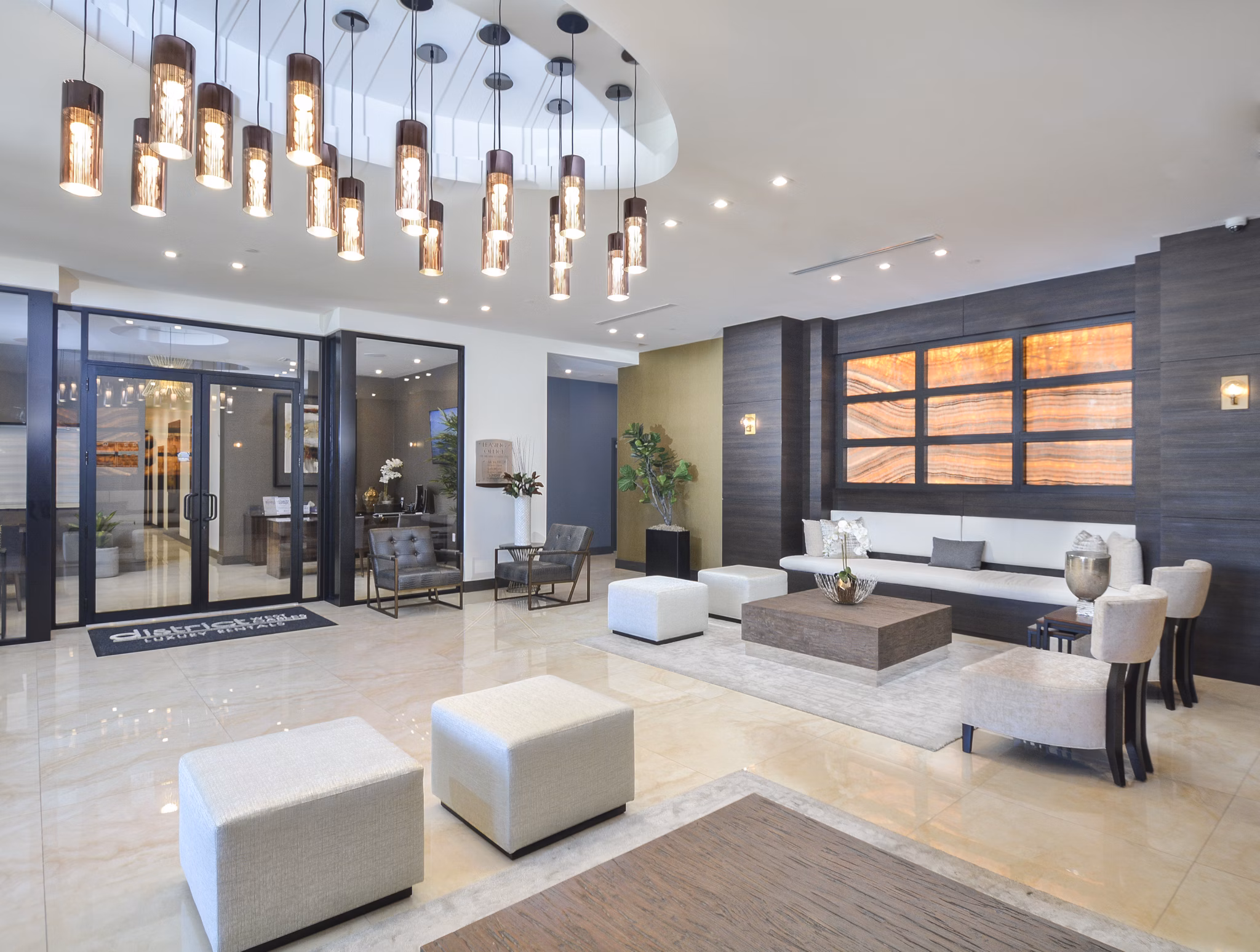clubhouse at District West Gables I Apartments 