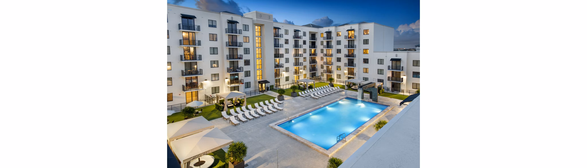 pool at District West Gables I Apartments 