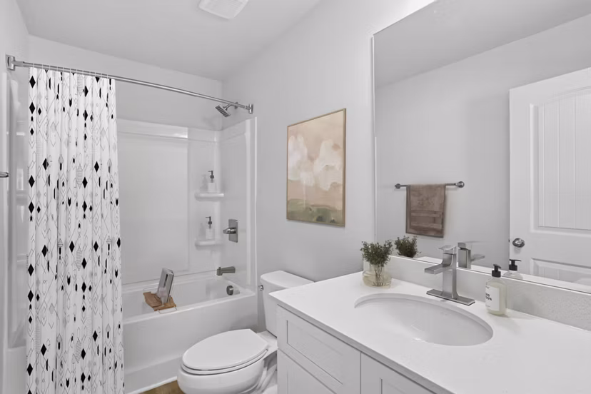 bathroom at HARMON Cedar Run Apartments 