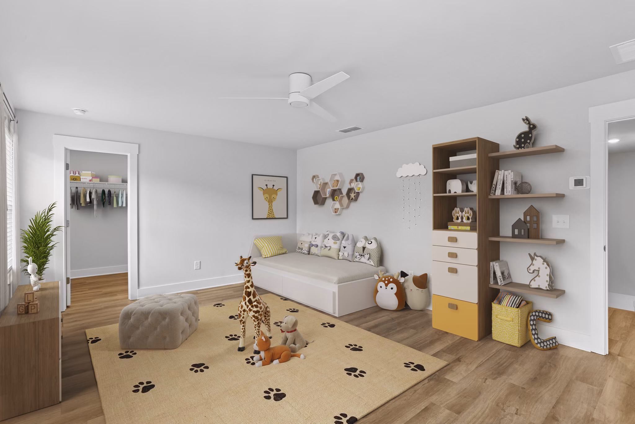 living room at HARMON Cedar Run Apartments 