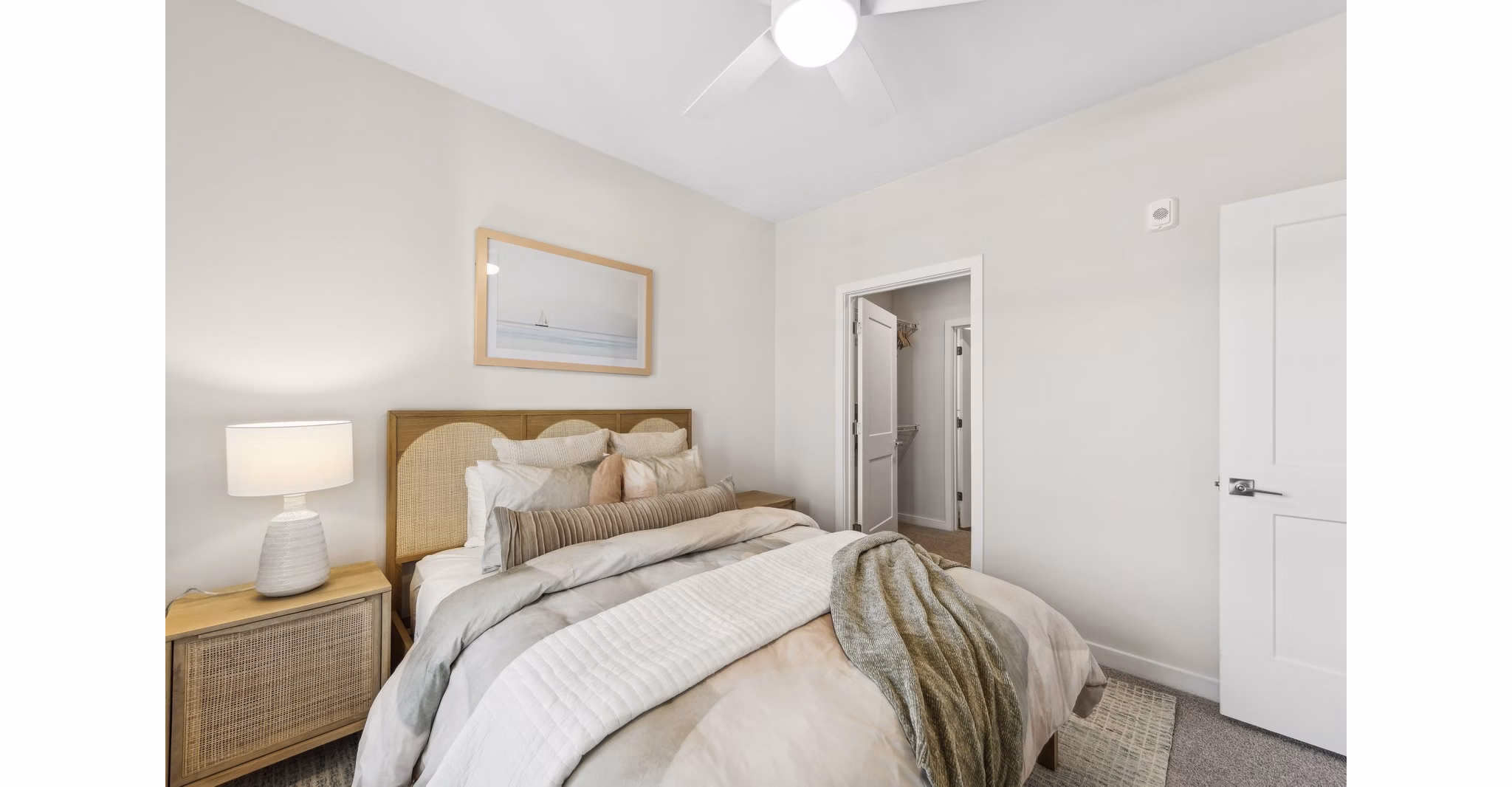 bedroom at Ascend Brunswick Village Apartments