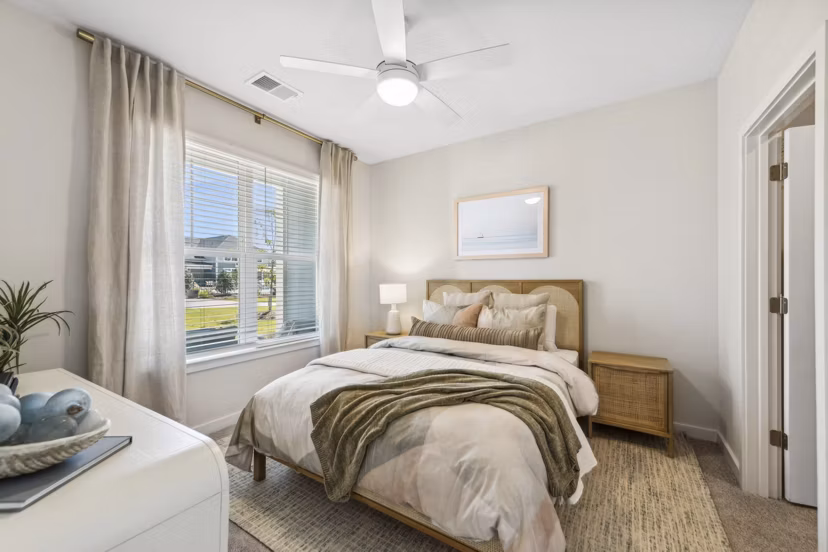 bedroom at Ascend Brunswick Village Apartments