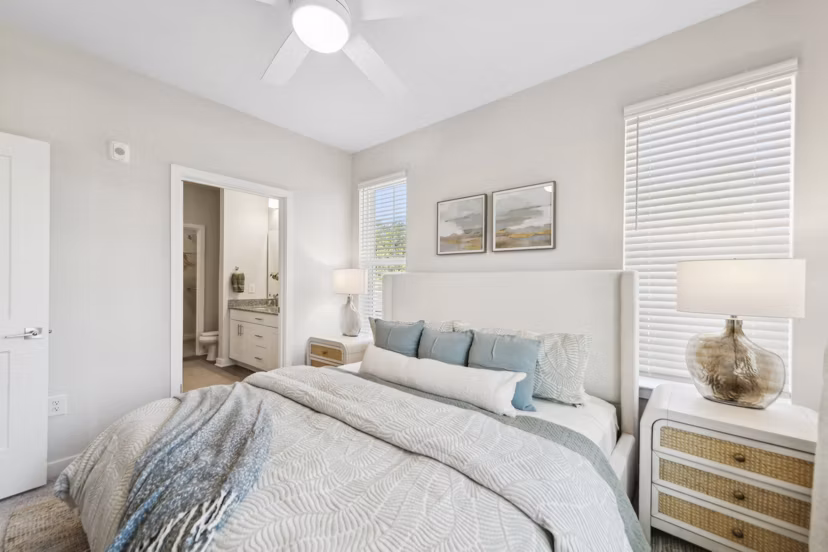 bedroom at Ascend Brunswick Village Apartments