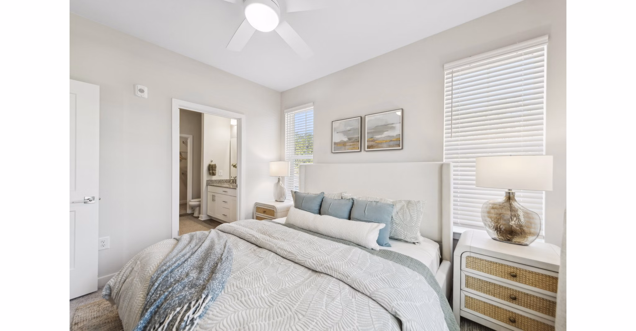 bedroom at Ascend Brunswick Village Apartments